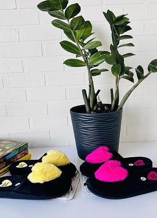 Комнатные анатомические тапочки для девочек