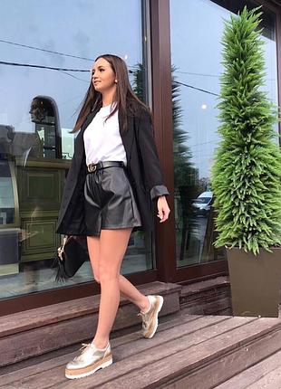 Кожаные шорты 2
