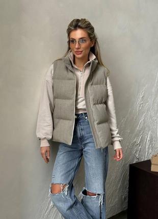 Базовий кашеміровий жилет жилетка