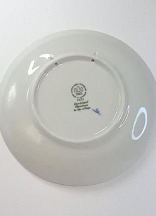 Декоративная настенная тарелка denmark, b&amp;g. на тему "раздво " 1974 г