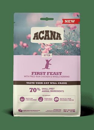 Acana first feast kiten (акана ферст фест кіттен) сухий корм для котять всіх порід