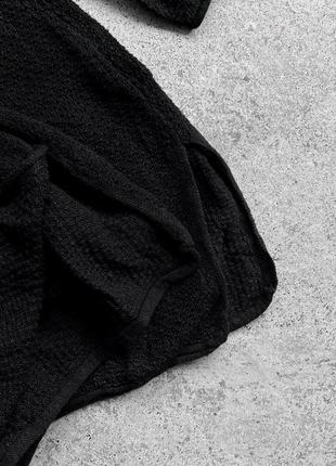 Gudrun sjoden women’s linen black sweater tunic jumper жіночий светр, туніка, джемпер з льону4 фото