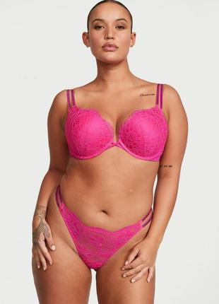 Комплект белья двойной пушап victoria's secret виктория сикрет оригинал