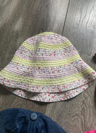 Бесплатно набор кепки панама 54см объем девочка5 фото