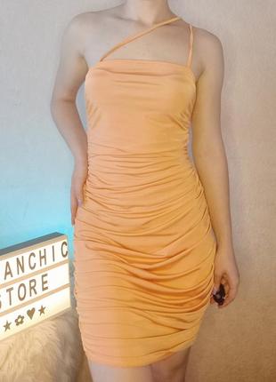 Фаер макси сукушка с асимметричными лямками 🧡