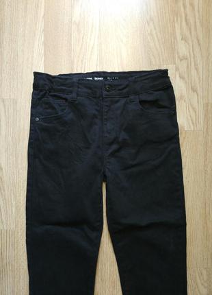 Черные детские джинсы скины 9-10роков denim5 фото