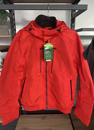 Чоловіча осіння червона  куртка від tom tailor m
