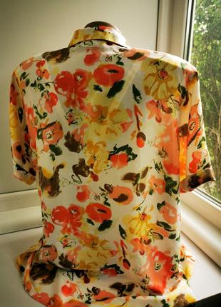 Красивая винтажная блуза из натурального шёлка citylife7 фото