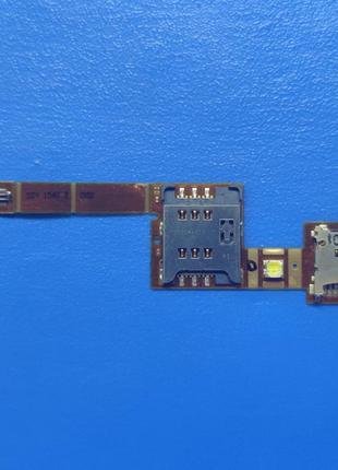 Шлейф sony ericsson u10 / u10i aino sim , mmc