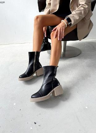 Супер стильные женские ботинки деми/зима в наличии и под отшив 💛💙🏆