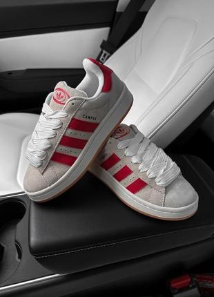 Жіночі кросівки адідас весна-осінь adidas campus crystal scarlet, женские кроссовки адидас демисезонные