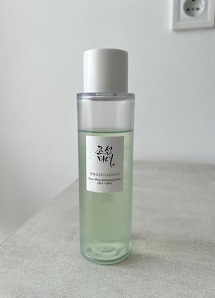 Beauty of joseon - тонер с кислотами - green plum refreshing toner aha + bha - 150ml