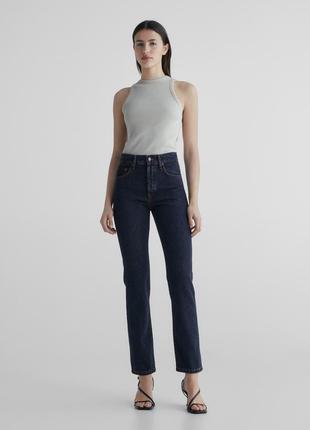 Джинсы женские прямые massimo dutti