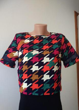 Блуза укороченная женская