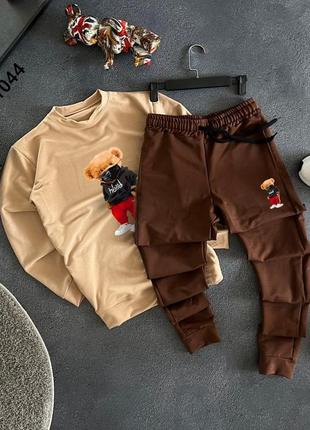 Мужской спортивный костюм с медведем bear
