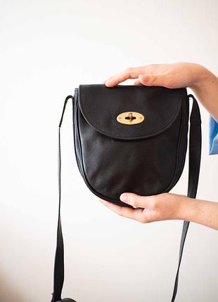 Сумочка mulberry, винтажная, кожаная.