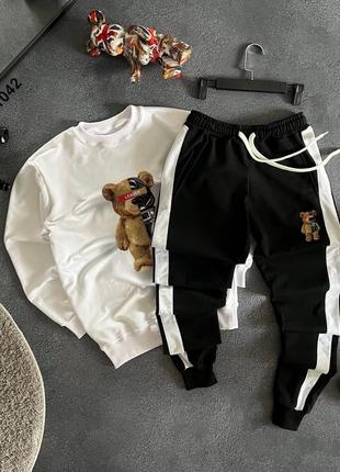 Мужской спортивный костюм с медведем bear