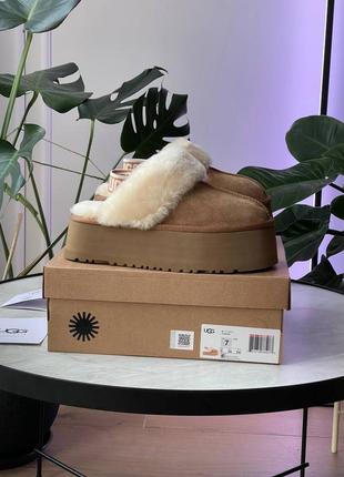 Ugg funkette slipper platform chestnut