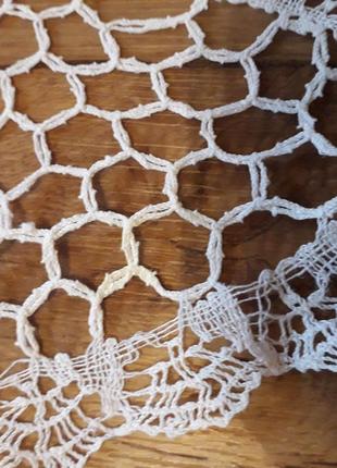 Серветка техніка плетіння ручна робота вінтаж6 фото