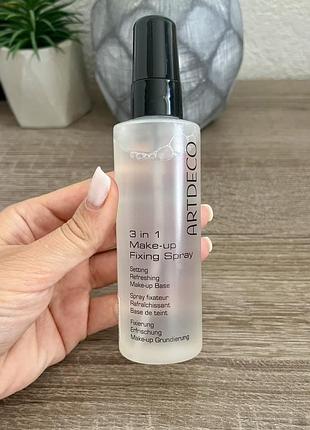 Artdeco make up fixing spray спрей-фиксатор макияжа 3в1🤎