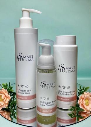 Осветляющий тоник,пенка и энзимная пудра для лица