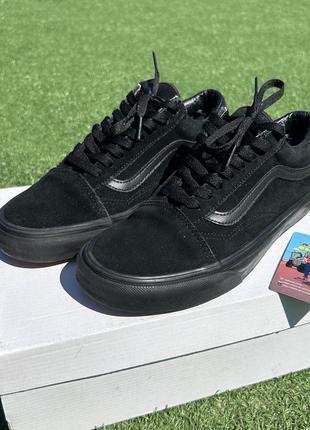 Женские кеды vans old skool black knu sk8-low rowley style 112 pro6 фото