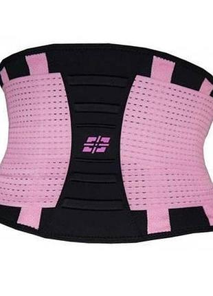 Пояс для поддержки спины ps-6031 l/xl черно-розовый (34227014), power system