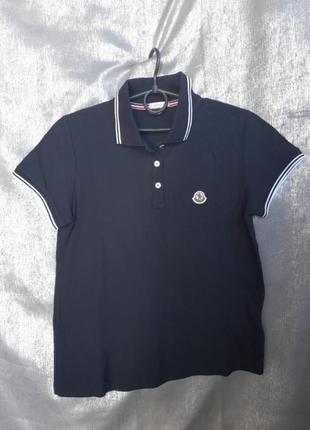Женская коттоновая футболка moncler