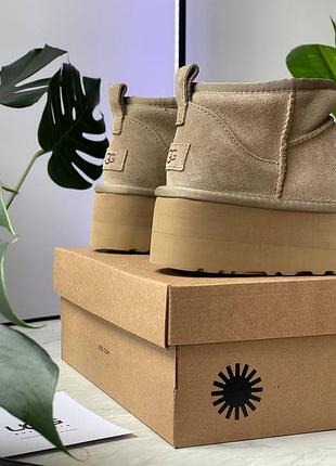 Ugg ultra mini platform khaki 8