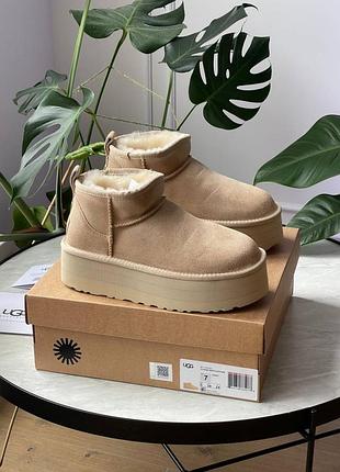 Ugg ultra mini platform sand