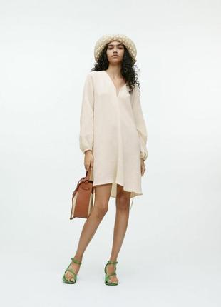 Сукня arket textured silk jacquard dress cos / 42