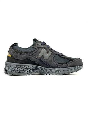 Кроссовки new balance 2002r (темно/серые)
