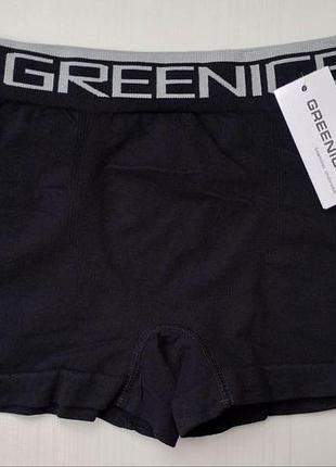 Боксери чоловічі greenice безшовні чорний xl\xxl 4823