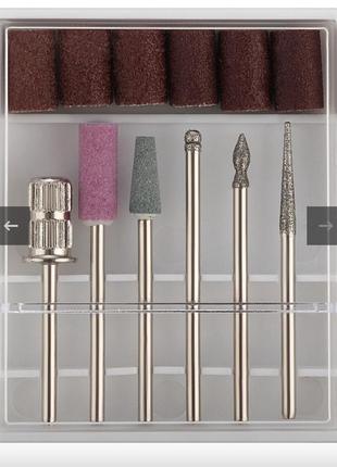 Набор насадок фрез к фрезеру для маникюра педикюра универсальные
