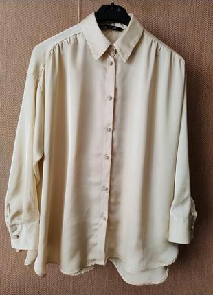 Блуза-сорочка  zara жіноча