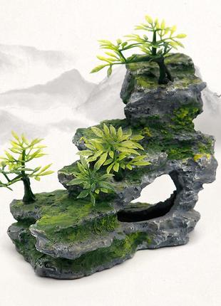 Декорация для аквариума "холм" 13х7х10 (см)