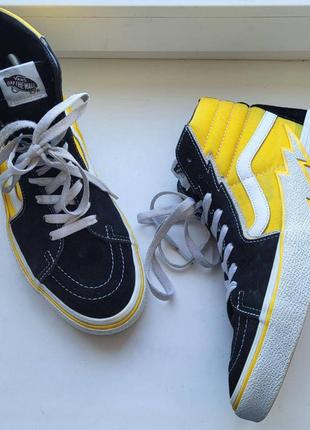 Мужские осенние высокие кожа +текстиль кеды-кроссовки от бренда 
Vans Bold Ni LX low-top trainers