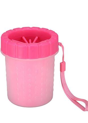 Лапомийка для собак soft gentle 11*7см рожева