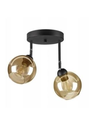 Люстра декоративная sirius s4918-2 bk+sm с поворотным механизмом