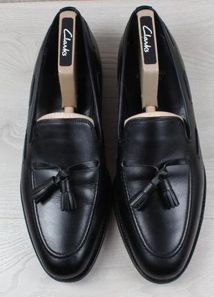 Шкіряні чоловічі туфлі лофери herring shoes england, розмір 44 - 44.5