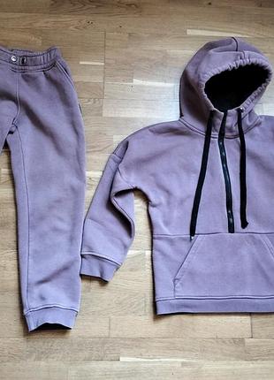 Теплий спортивний костюм. зріст 134-140.