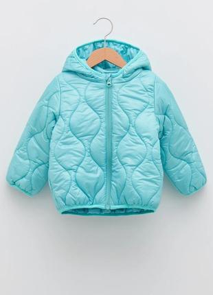 Куртка для девочки бирюзовая lc waikiki 6 9 18