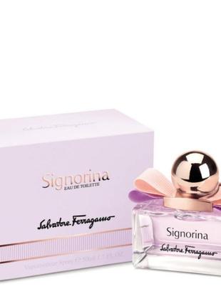 Оригинальный salvatore ferragamo signorina 100 ml ( сальватор феррагамо сигрина ) туалетная вода
