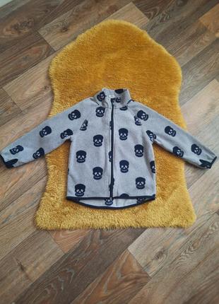 Флісова кофтинка від h&m на 2-3 р 3