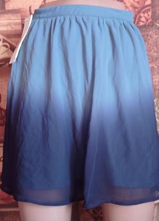 Легкая юбка амбре adidas neo,p.xxs,тунис