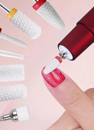 Набір керамічних фрез для фрезера (7 насадок) ен-013 фото