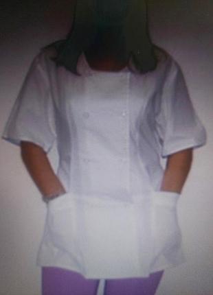 Куртка кухарська і медична, бавовна 100%.