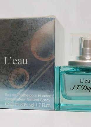 S.t.dupont l'eau men💥оригинал распив аромата затест