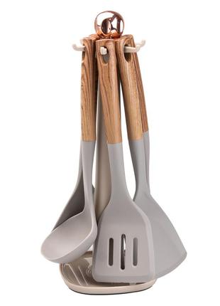 Набір кухонного приладдя на підставці 6 штук