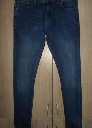 Джинсы стрейчевые next skinny w 32 l 32-34 пояс 88-92 см